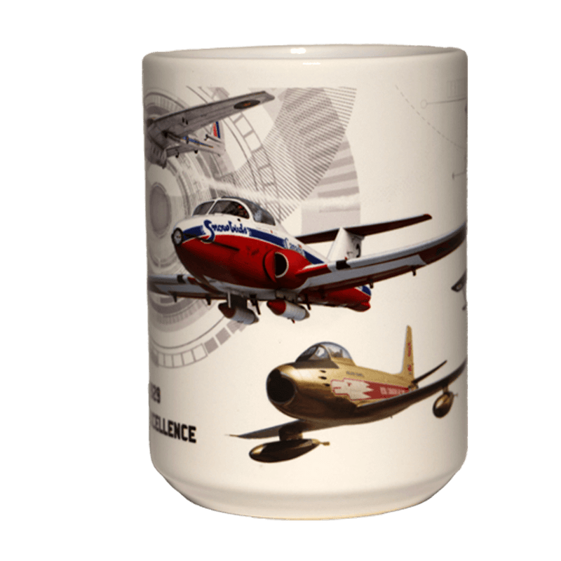 Mug RCAF 100 Legacy Formation Ceramic-WB