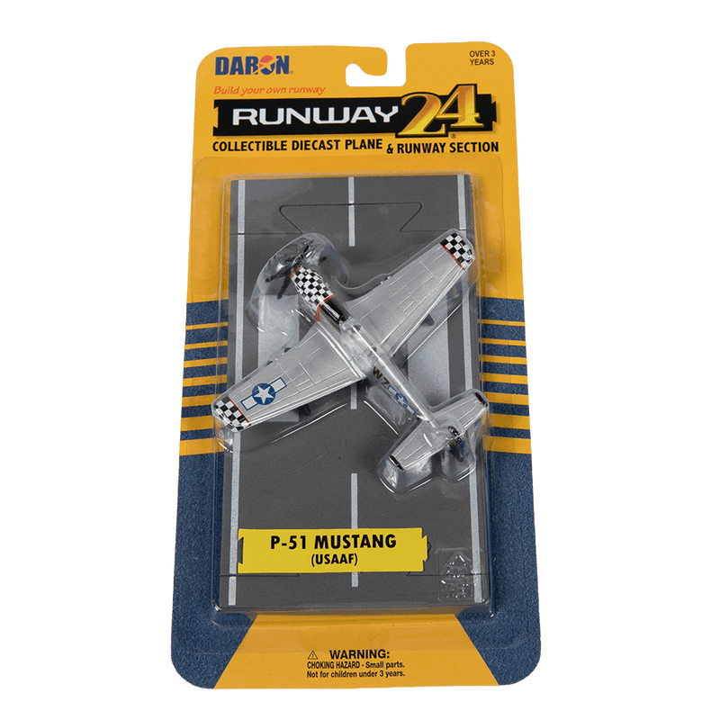 Runway24 P-51D Silver - WB RW195