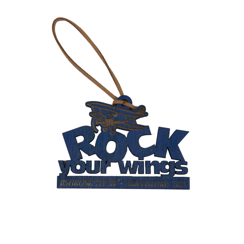 Rock Your Wings Ornament 2025