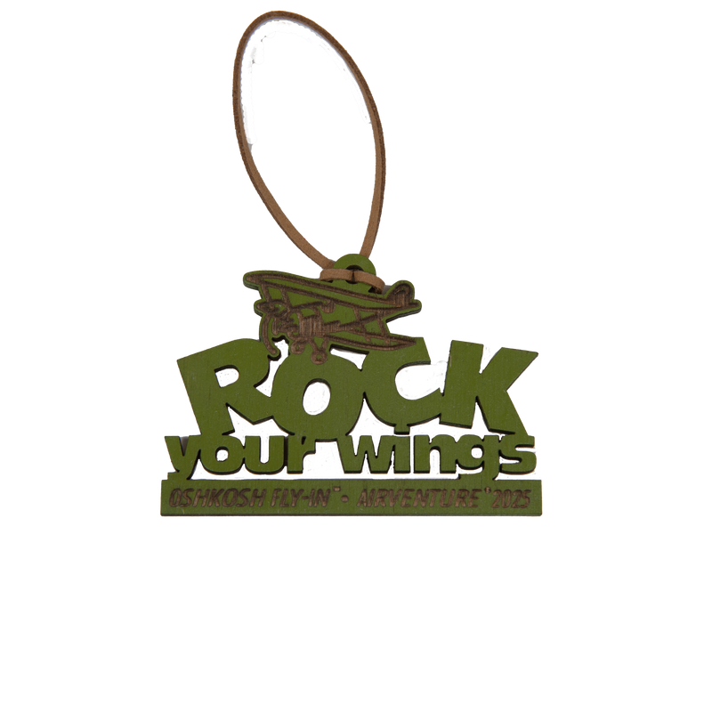 Rock Your Wings Ornament 2025