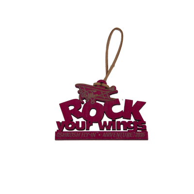 Rock Your Wings Ornament 2025