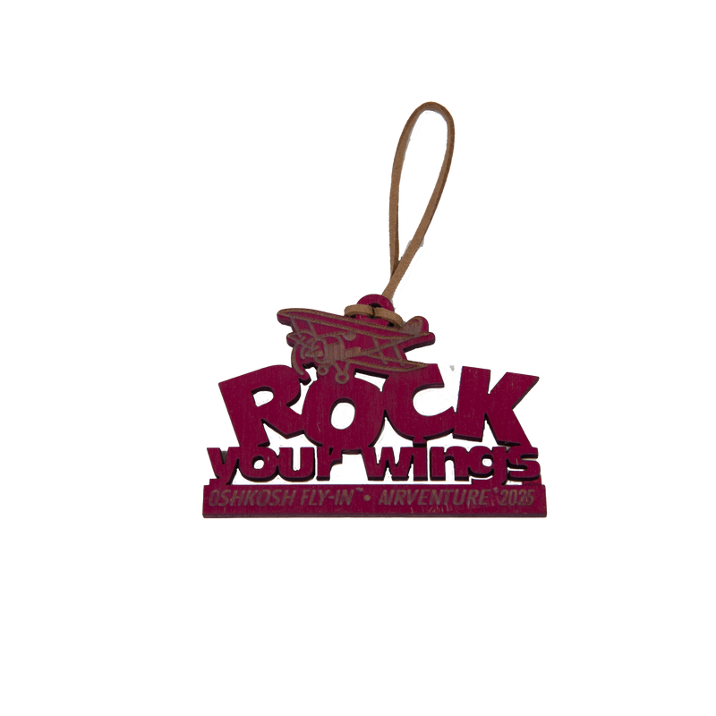 Rock Your Wings Ornament 2025