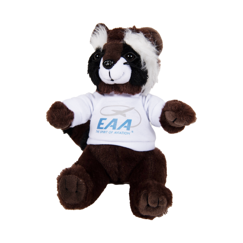 Plush Raccoon with EAA T-Shirt