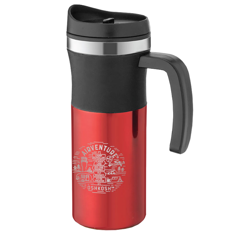 EAA AirVenture Oshkosh Landmarks Travel Mug, 16oz