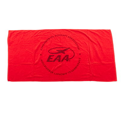 EAA Velour Beach Towel, 28"H x 58" W