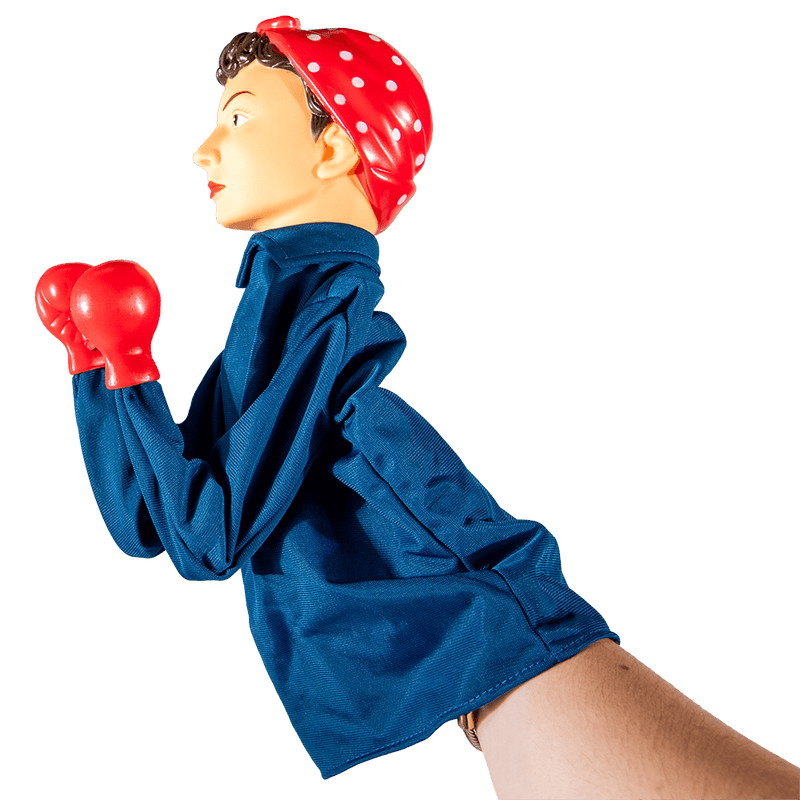 Puppet Rosie the Riveter Punching - WB