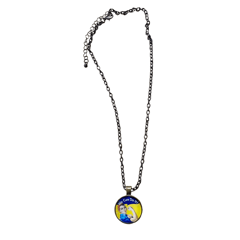 Necklace Rosie the Riveter - WB