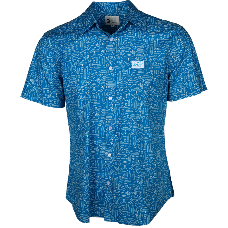 EAA Men’s Jack & Sage Homebuilder Tools Button Shirt