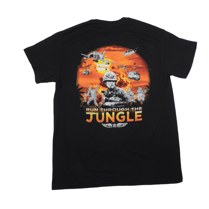 Tshirt Run through the Jungle-WB