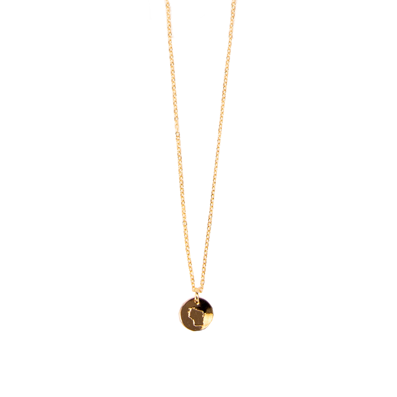 EAA Wisconsin Pendant Necklace by House of Hoft