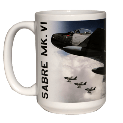 Mug Canadair F-86 Sabre MK.VI Ceramic-WB