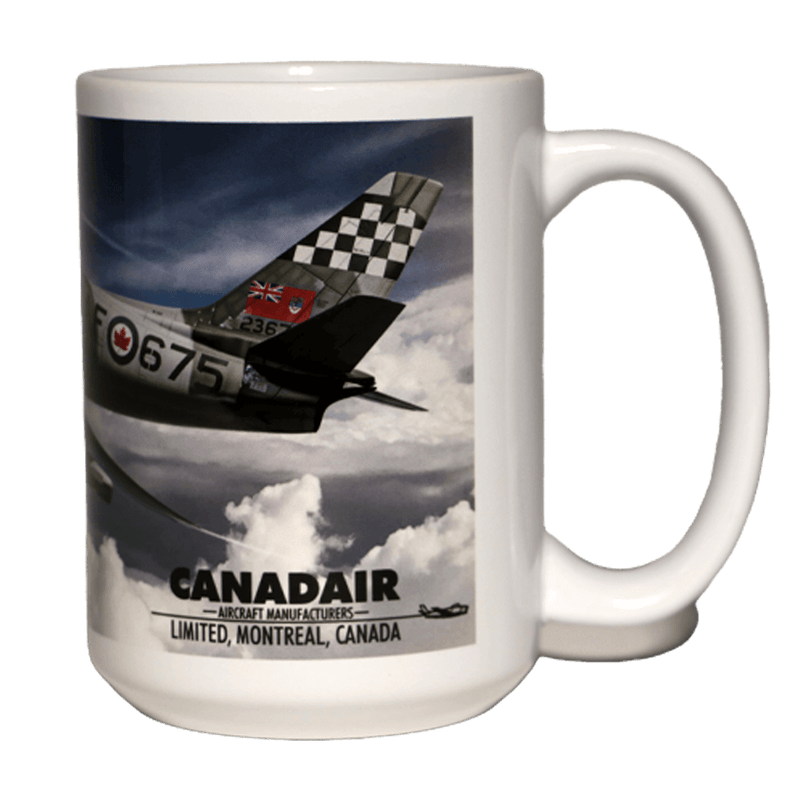 Mug Canadair F-86 Sabre MK.VI Ceramic-WB