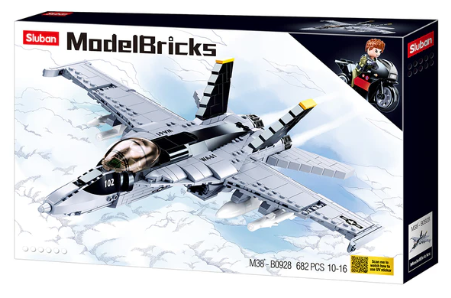 TOY Sluban F/A 18 Super Bumblebee