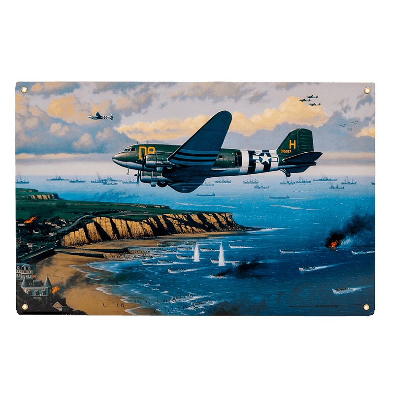 Sign D-Day C-47s over Normandy-WB STK292