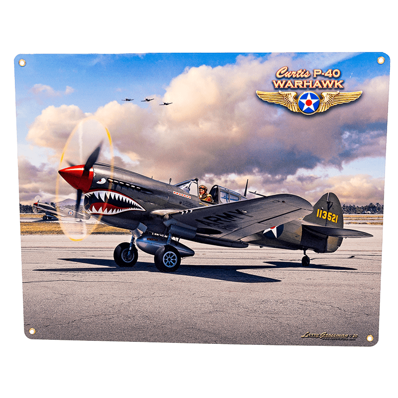 Sign P-40 Warhawk-WB LGB868