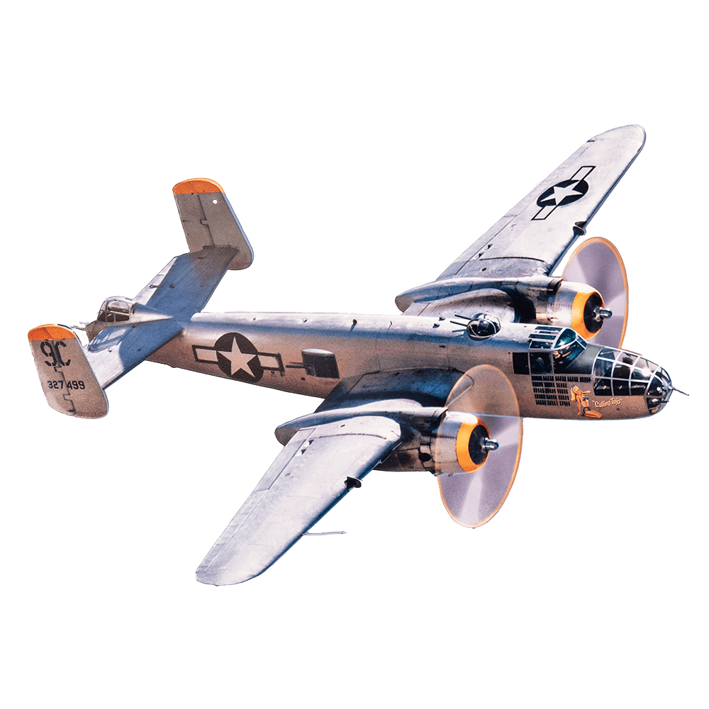B25 Mitchell Bomber Metal Sign Shop EAA Merchandise