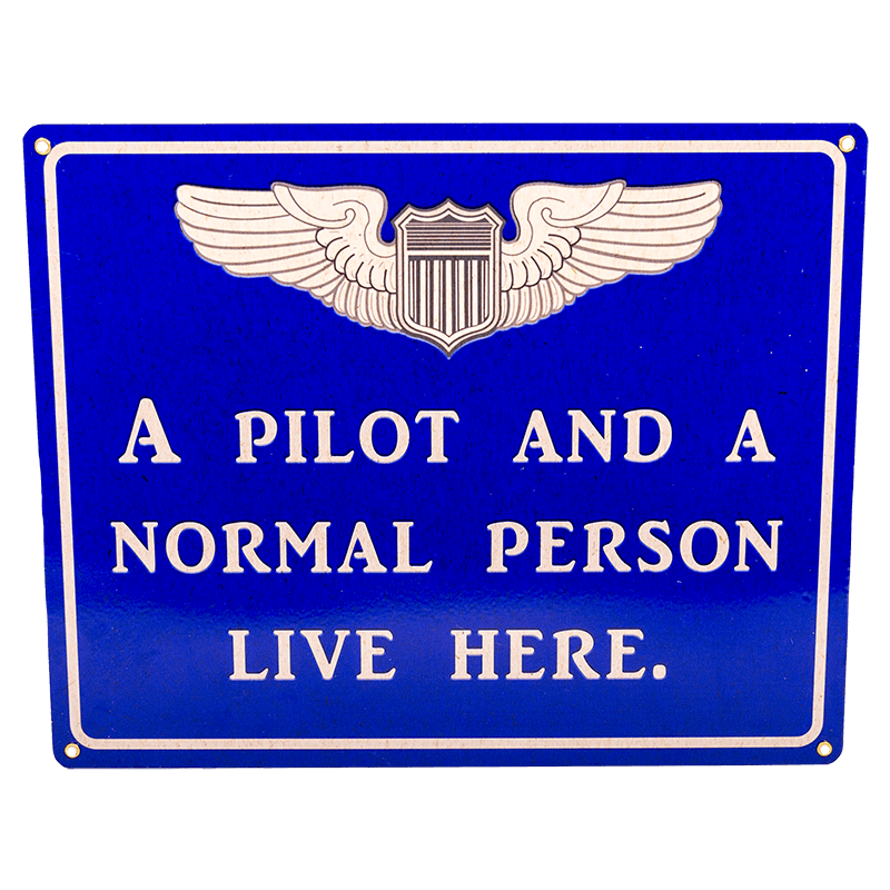 Sign Pilot and Normal Person-WB  PTSB315