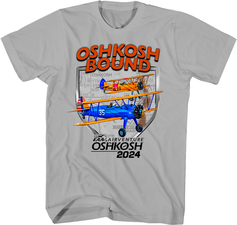 EAA AirVenture 2024 Oshkosh Bound T-Shirt