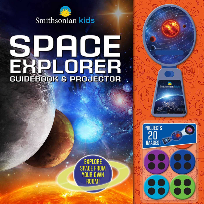 Smithsonian Kids: Space Explorer Guide Book & Projector