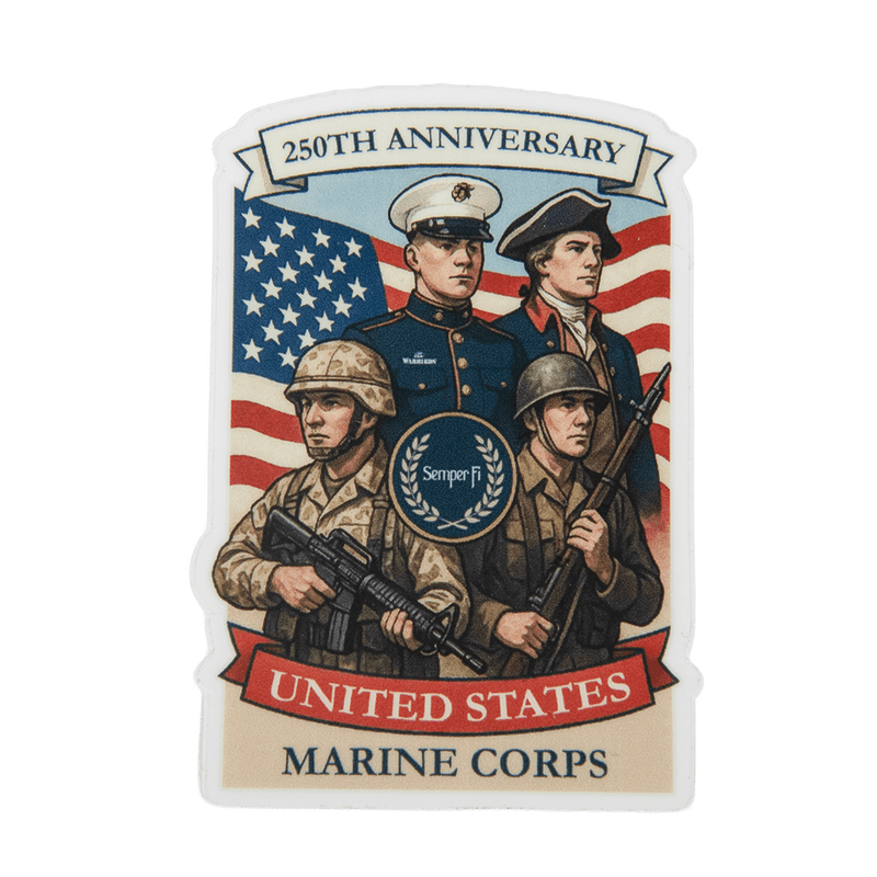 Sticker US Marine Corps 250th Anniversary-WB