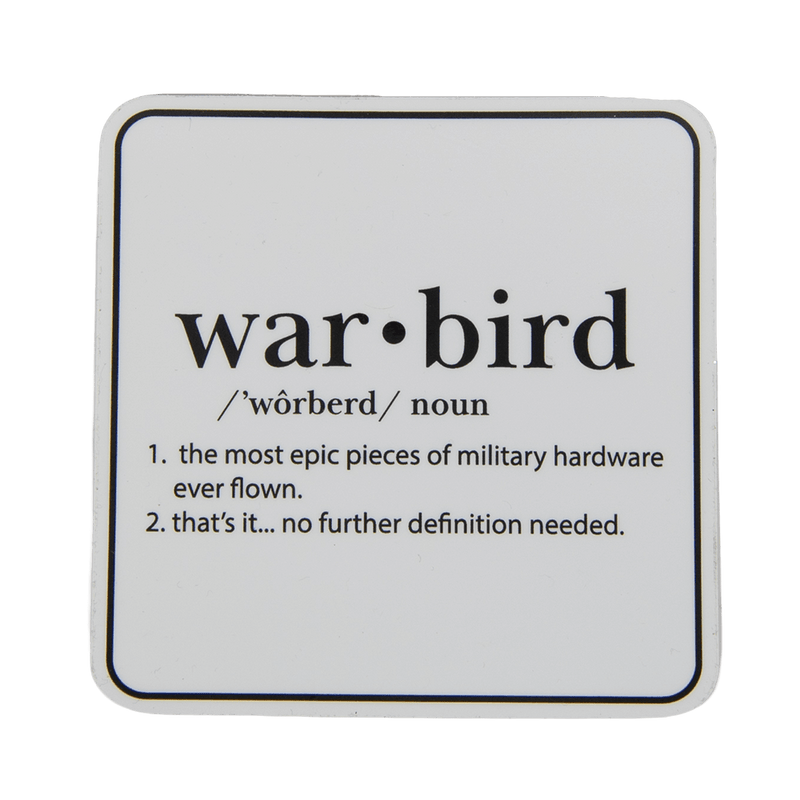 Sticker Warbirds Definition-WB