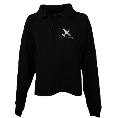 Sweatshirt Ladies Half Zip P-40-WB