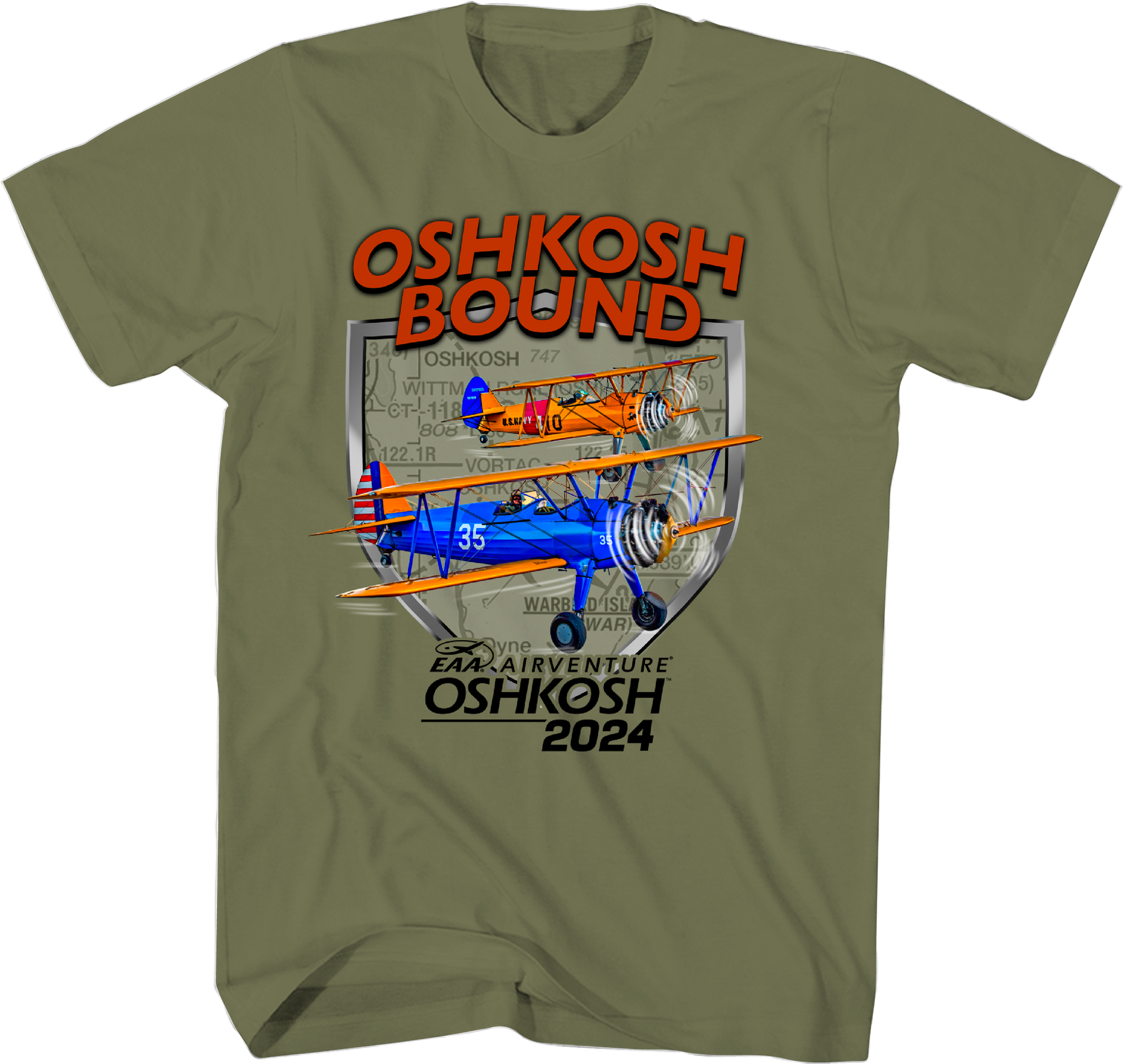 EAA AirVenture 2025 Oshkosh Bound TShirt Shop EAA Merchandise