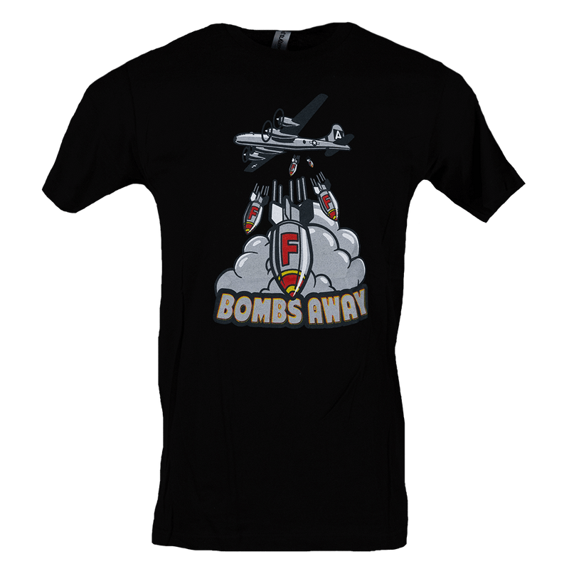 Tshirt F Bombs Away-WB