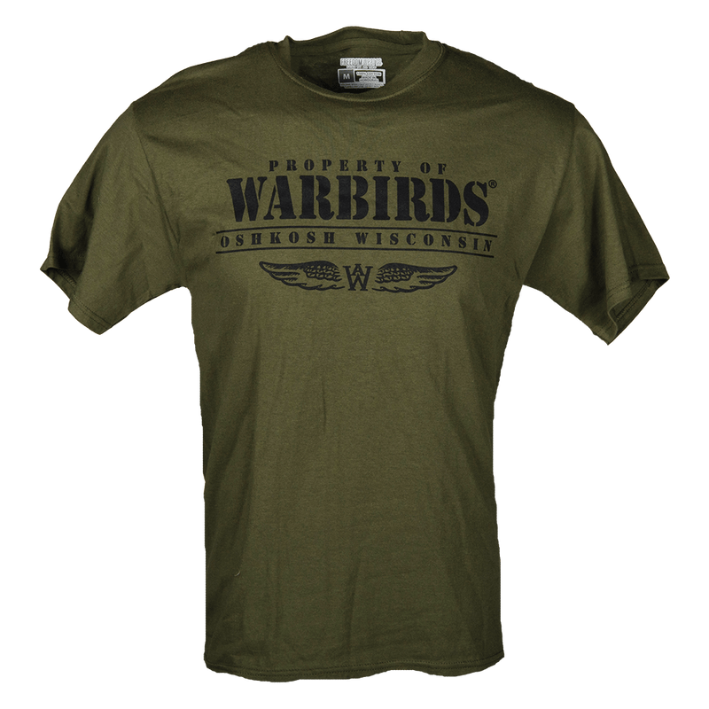 Tshirt Property of Warbirds-WB