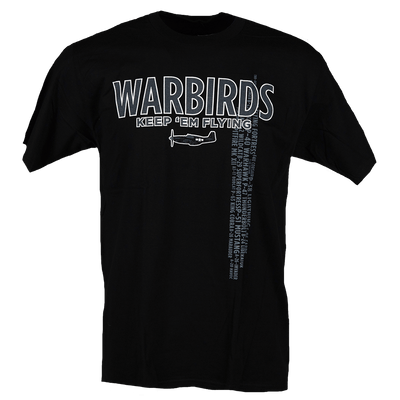 Tshirt Warbirds WWII Planes-WB