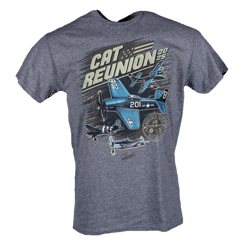 Tshirt Graphite Cat Reunion 2025-WB