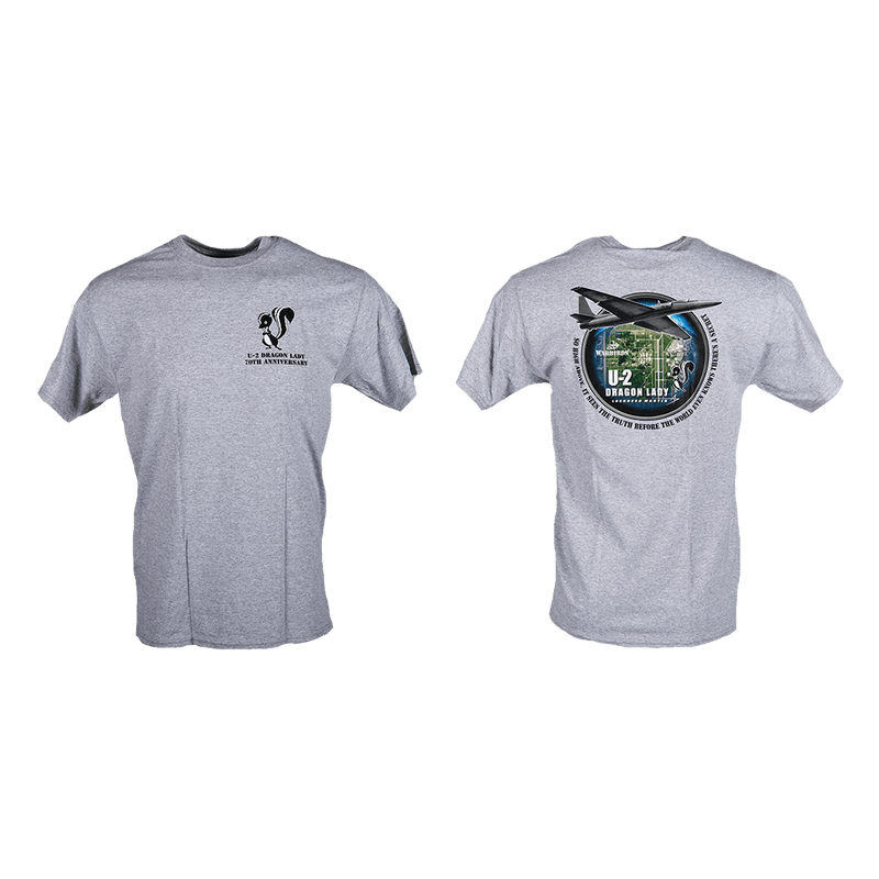 Tshirt U-2 Dragon Lady 70th Anniversary-WB