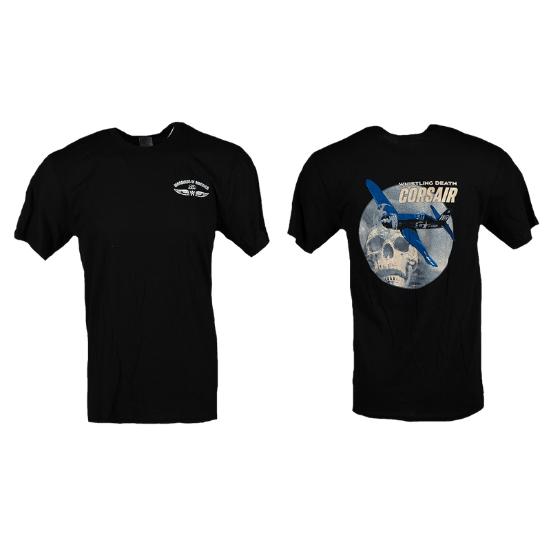 Tshirt Corsair Whistling Death Skull-WB