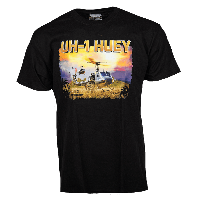 Tshirt UH-1 Huey Vietnam-WB