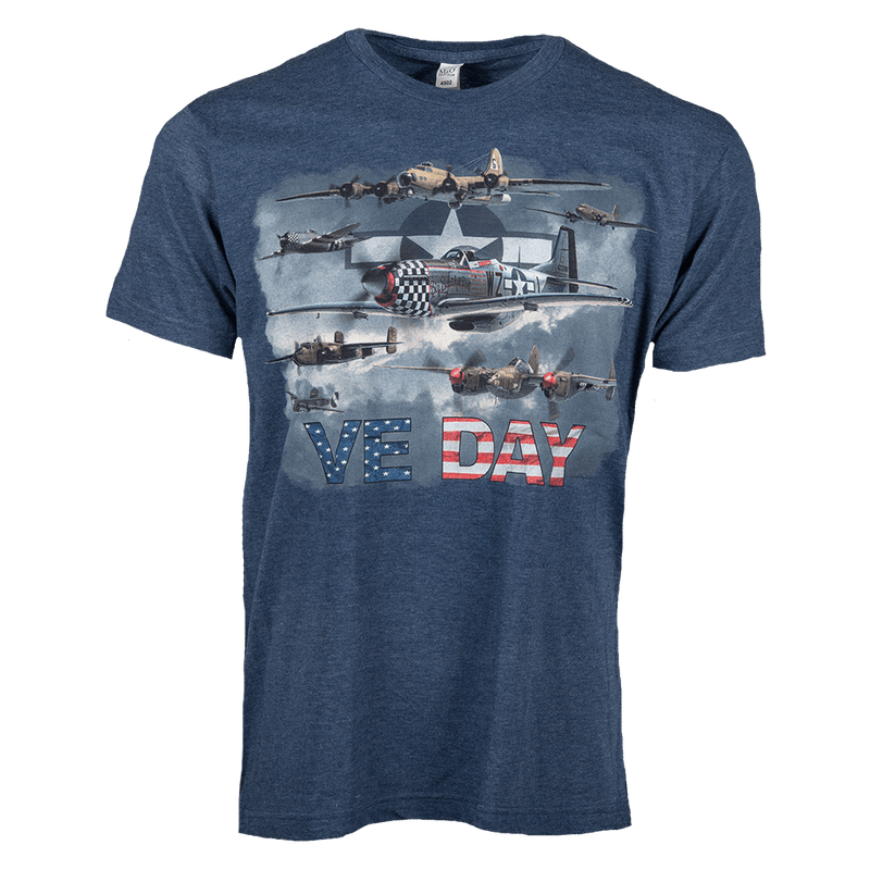 Tshirt VE Day USA-WB