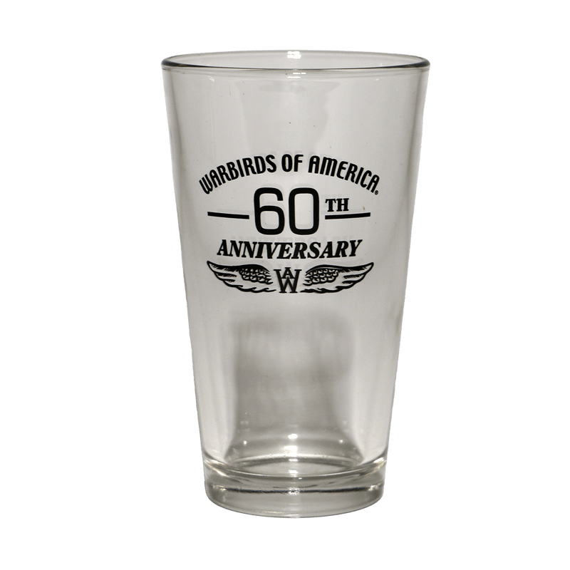 Pint Glass Warbirds of America 60th Anniversary-WB