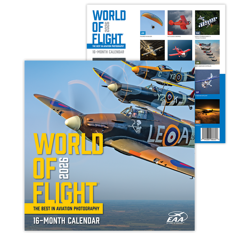 EAA World of Flight 2026 Calendar