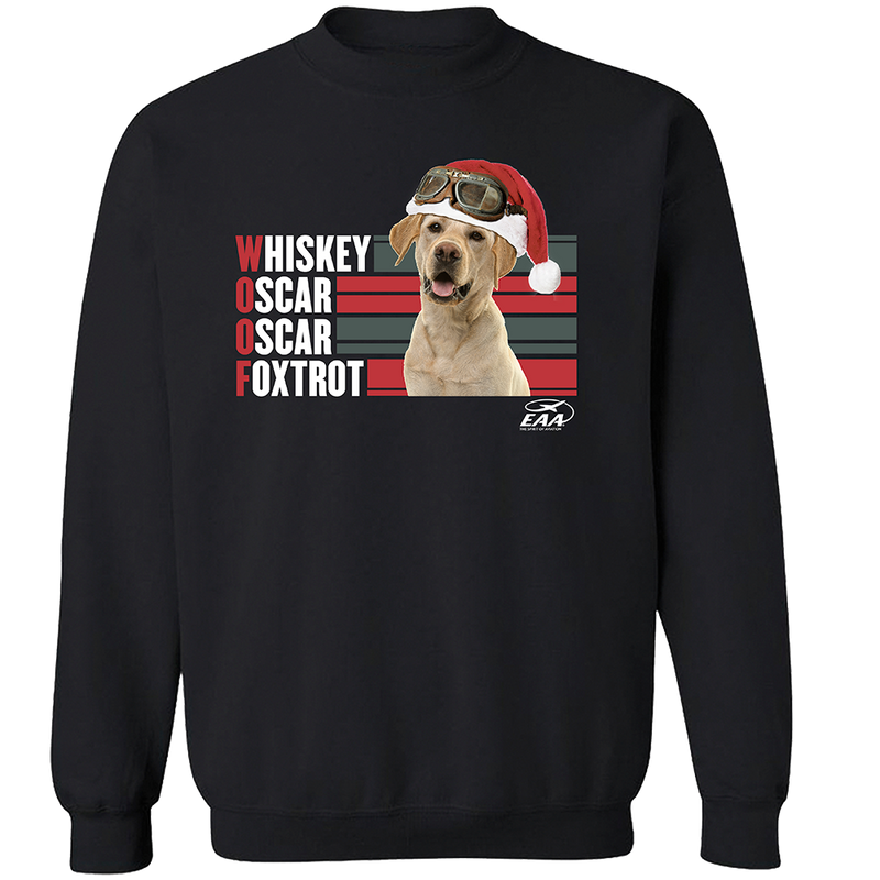 EAA WOOF Holiday Crewneck Sweatshirt