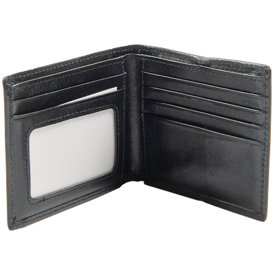 EAA The Spirit of Aviation Bifold Wallet, Black