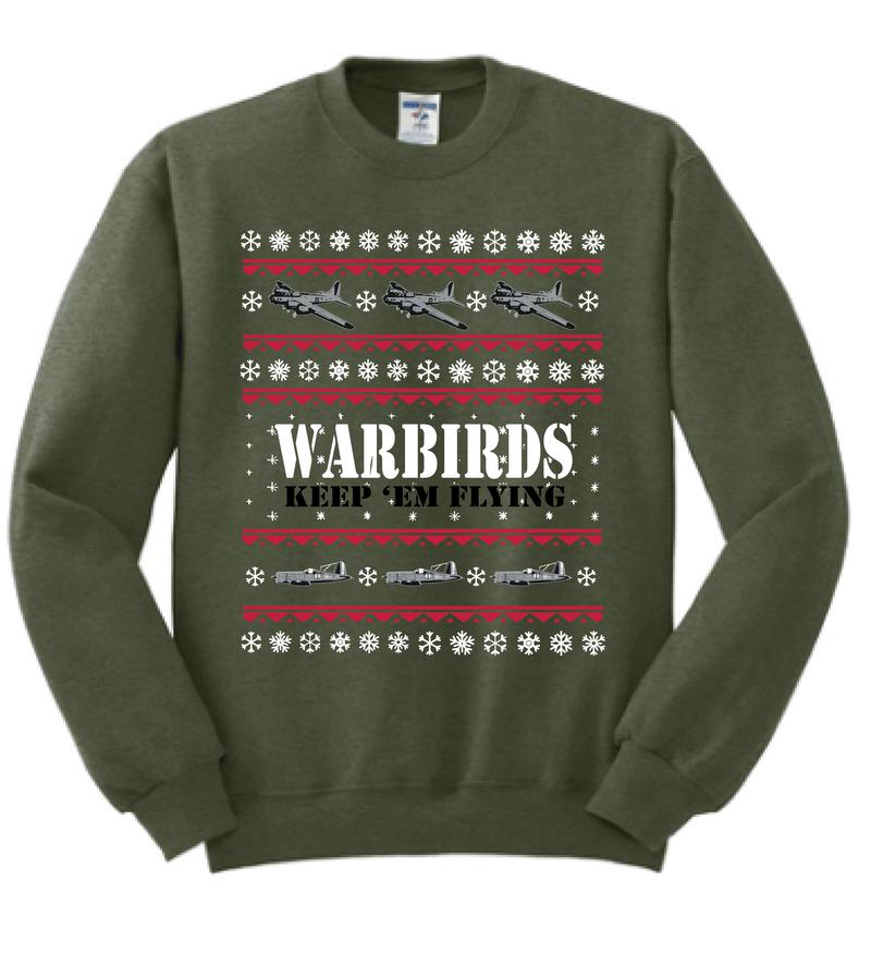 Sweater Warbirds Ugly Christmas Sweater-WB