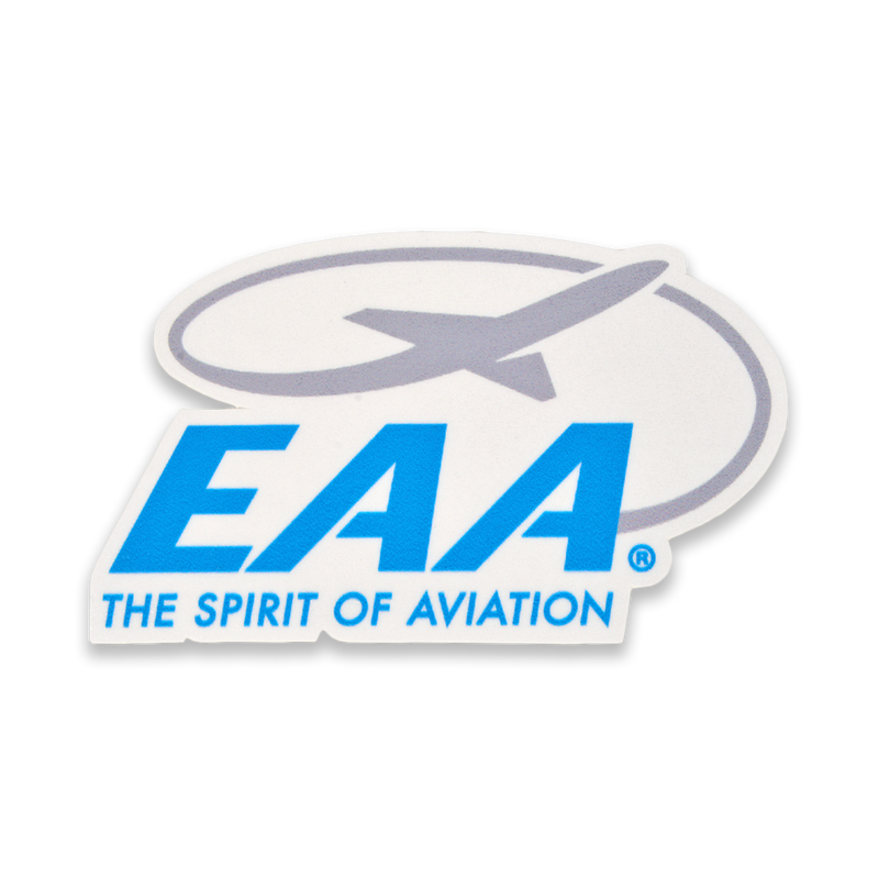 EAA Logo Small Decal Shop EAA Merchandise