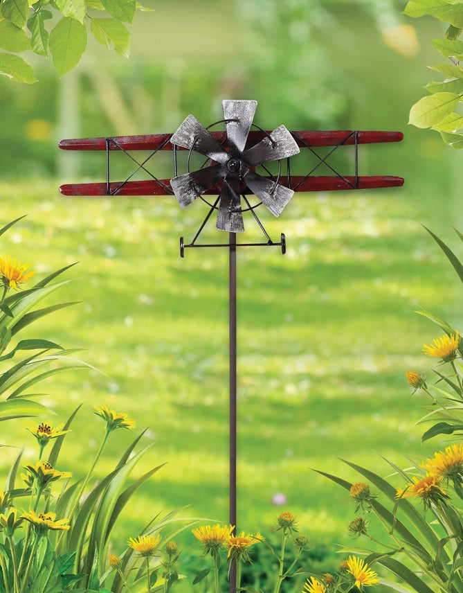 Wind Spinner Metal Airplane Spinner