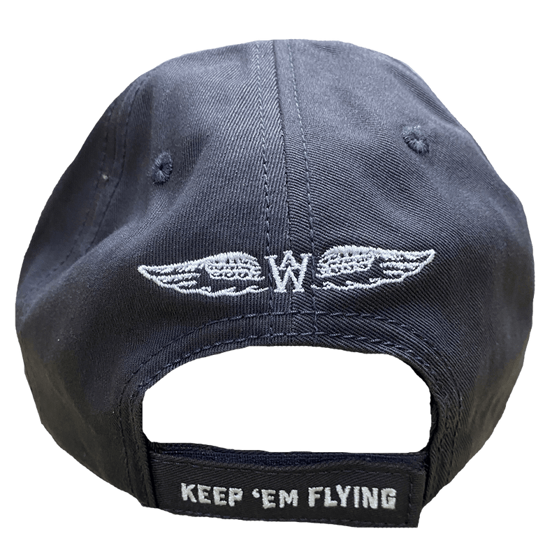 Cap Black Warbirds KEF strap-WB