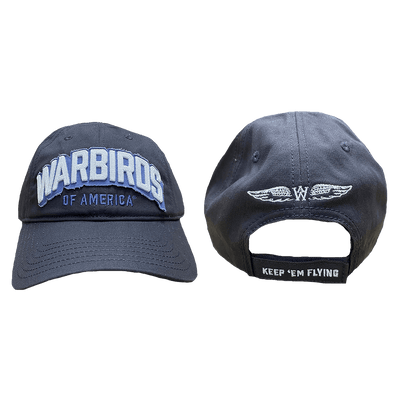 Cap Black Warbirds KEF strap-WB