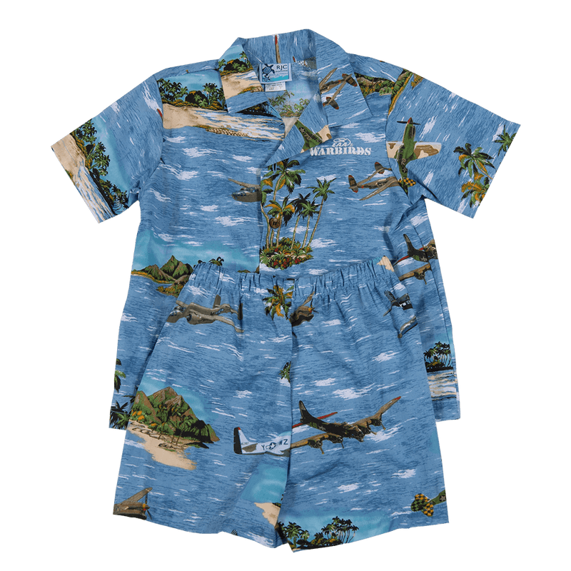 Set Hawaiian WWII Warbirds-WB