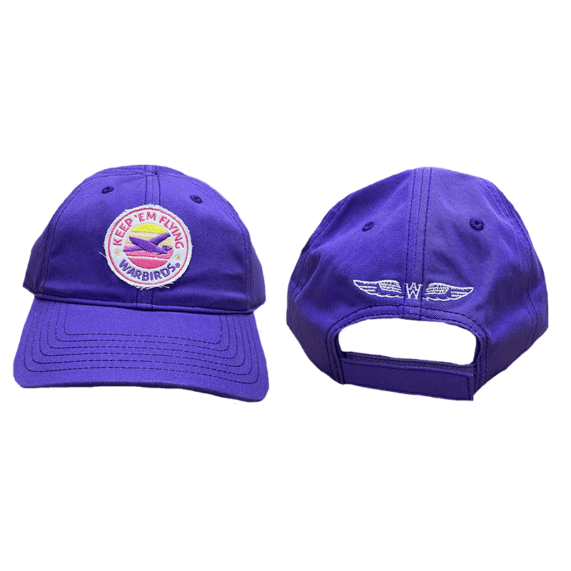 Cap Purple Ladies Keep &