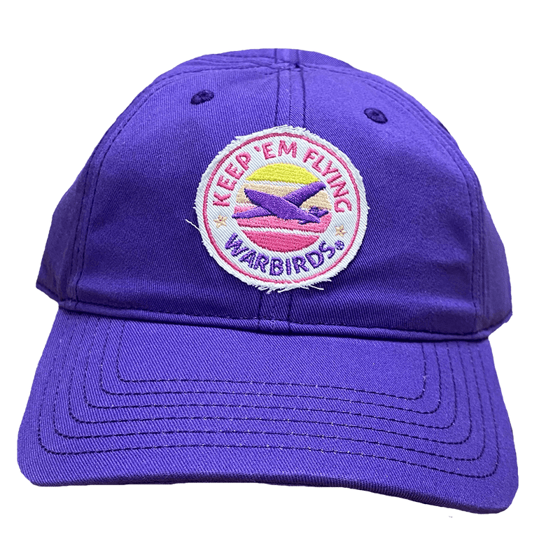 Cap Purple Ladies Keep &