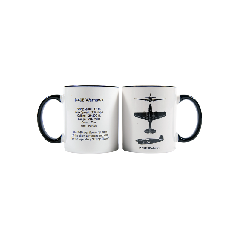 P-40 Warhawk Spotter Mug