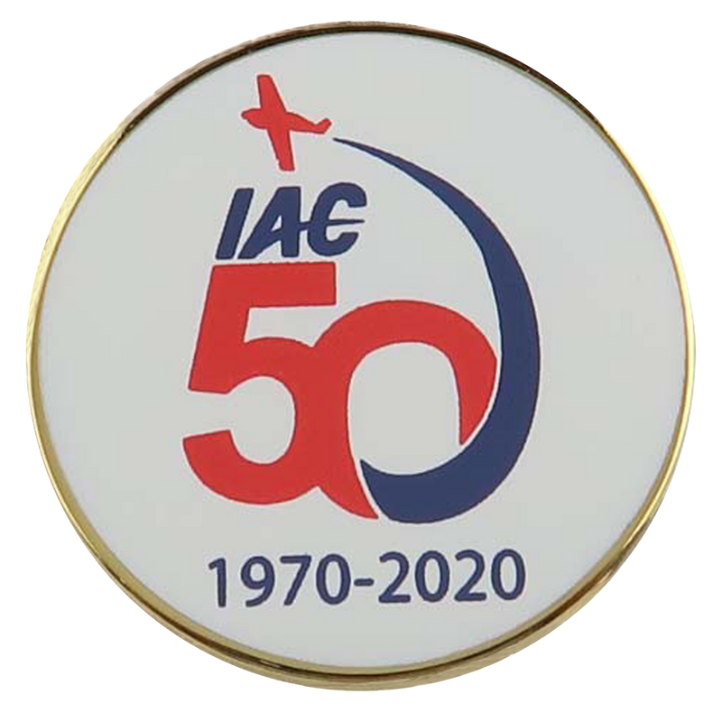 IAC 50th Anniversary Lapel Pin