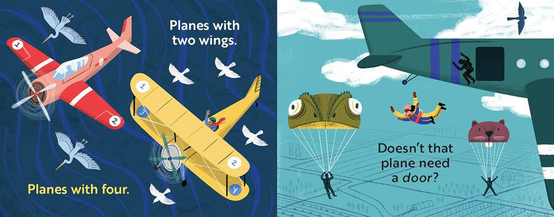 Go Planes Go - Board Book